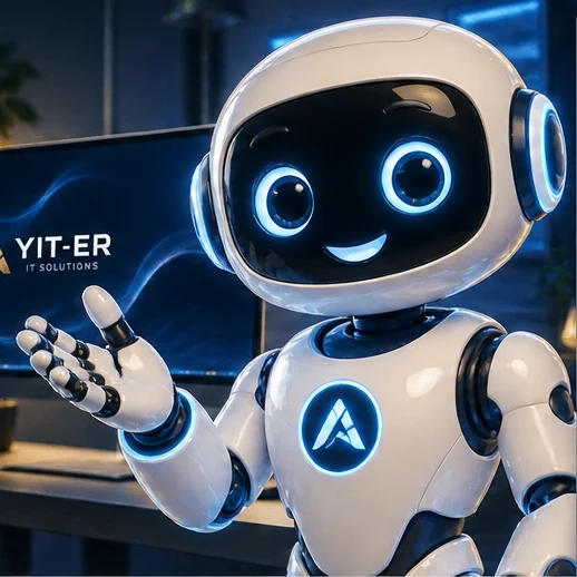 Vriendelijke 3D YIT-ER robot